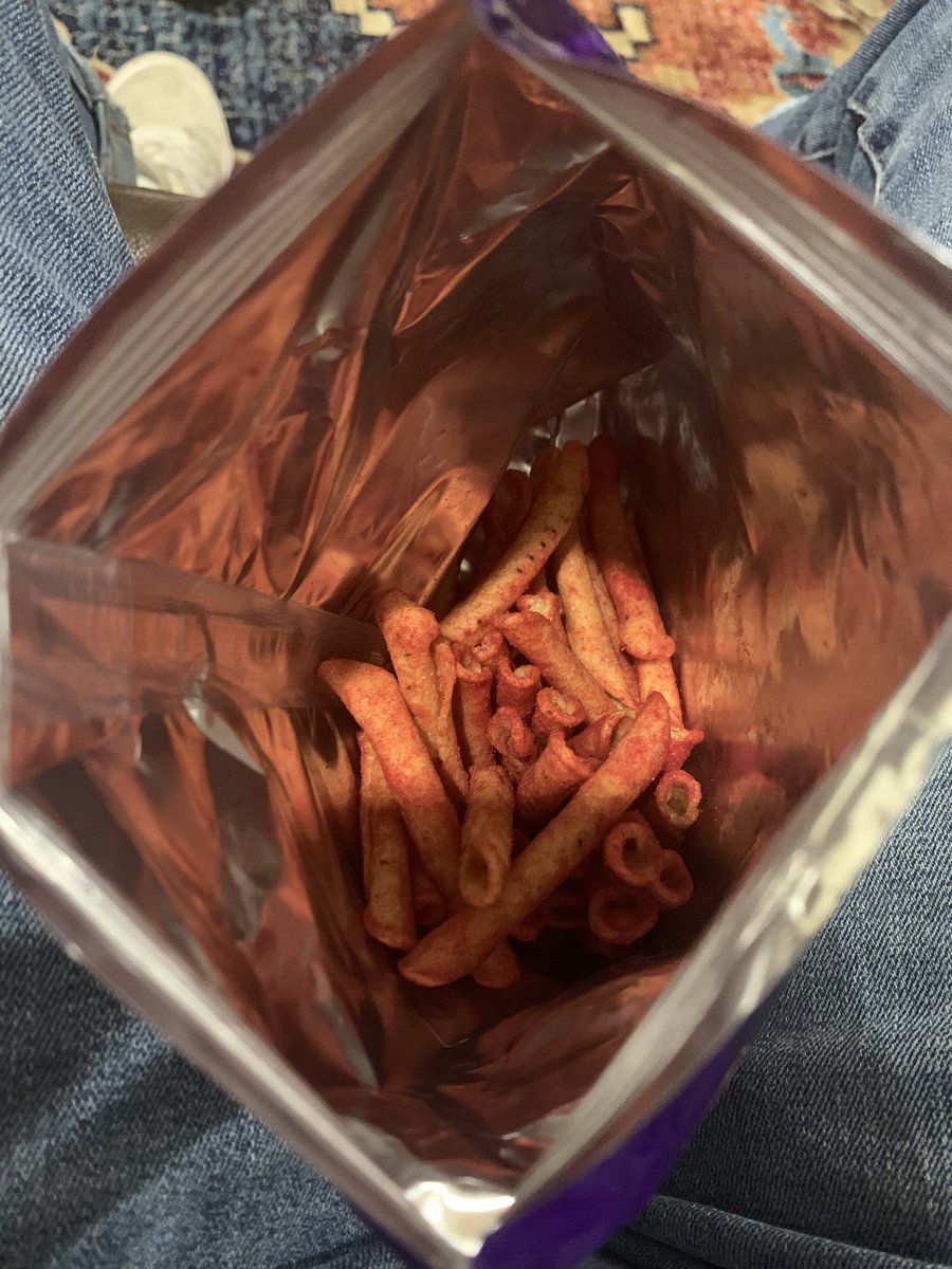 Yes, this is in fact a bag of Takis that I just bought from my local gas station. I was on the edge of my seat fully prepared to crush my favorite snack until I was greeted with bland savorless sticks. After this, my relationship with <a href="/TakisUSA/">Takis</a> is officially over #godsplan