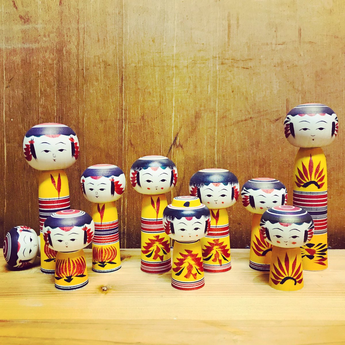 めんたろう 仕事 こけし製作 納め 今年も皆さまのおかげで充実した1年となりました ありがとうございました キムラ工芸社 弥治郎系伝統こけし工人 木村 敦 伝統こけし 弥治郎こけし 小寸こけし 佐藤英雄型 佐藤伝型 佐藤伝喜型 T Co