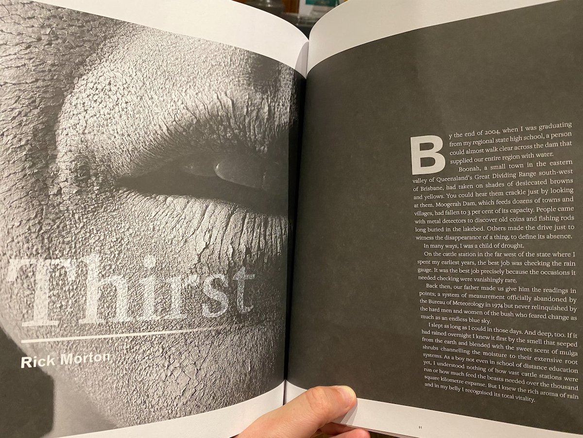 And had this piece, Thirst, published in Island Magazine under the exquisite handling of  @annaspargoryan  https://islandmag.com/currentissue 