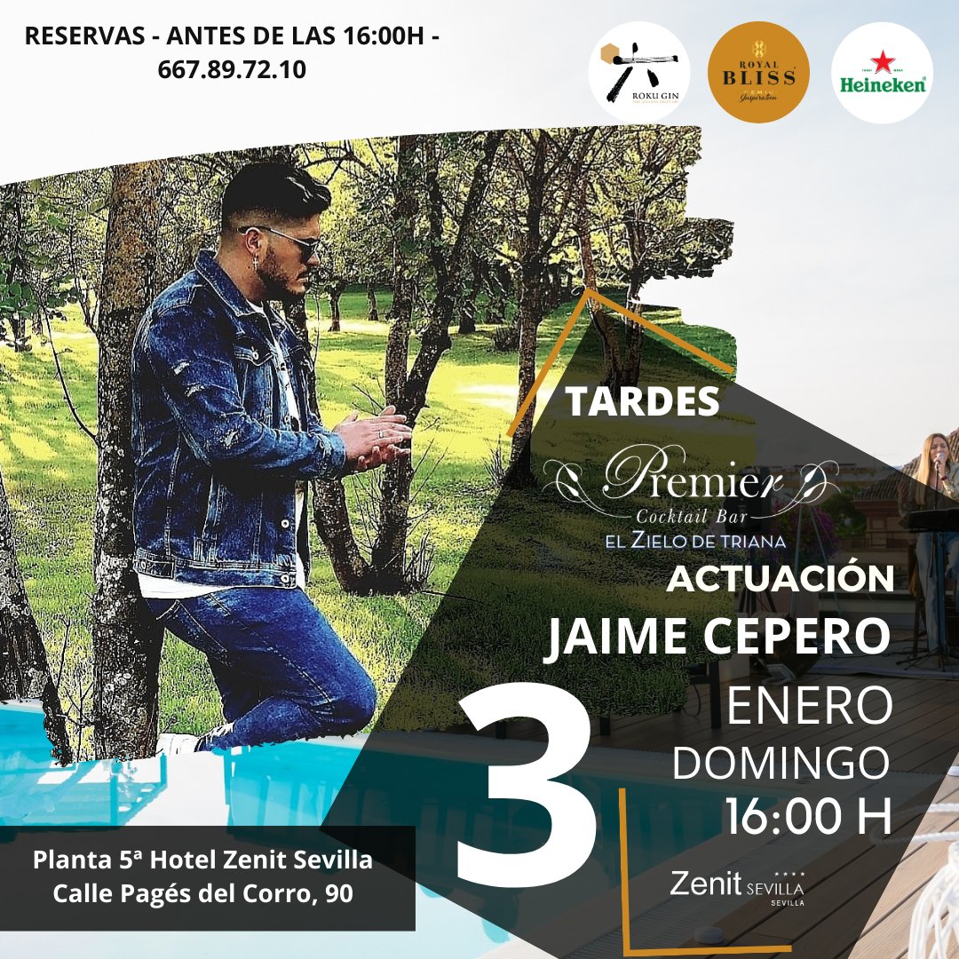 premiergyr's tweet photo. Domingo con #LaCopaPerfecta y Jaime Cepero a las 16:00 horas en nuestra terraza, ¿se te ocurre algo mejor para hacer hoy? ☎️ Reservas: 667.897.210
 #tardesenElZielo #tardeo #Sevilla #terraza #decopasporsevilla❤🙉 #Salvemoslahosteleria #Apoyaalahosteleria https://t.co/FVZERpb1QT