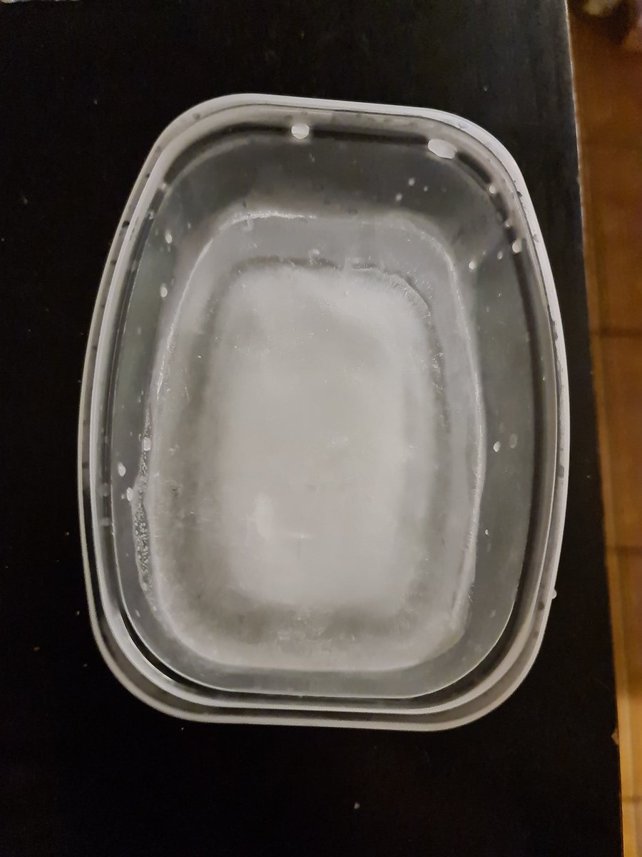 Overnight in freezer. No effect.