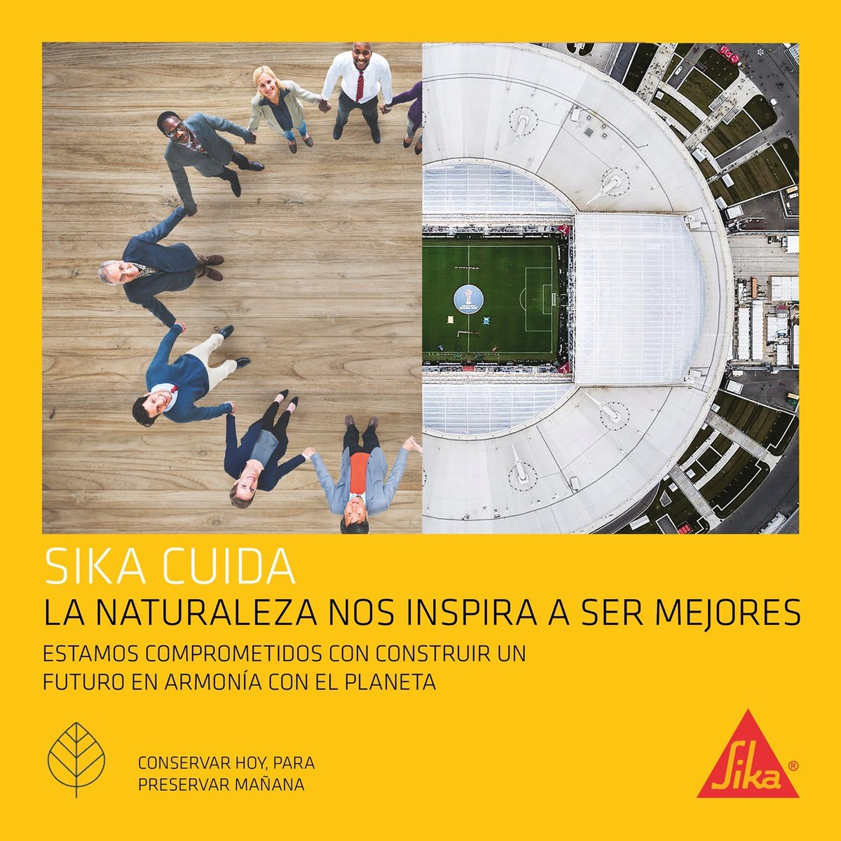 Un deseo para #2021 

Cuidemos más nuestro planeta 

#Conservarhoyparapreservarmañana #SikaSostenible