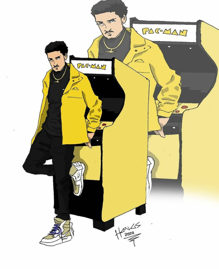 Luggyhangs's tweet photo. Fanart illustration of @Shane_Eagle by yours truly🎨
#Illustrator #art #game #acadegaming #pacman #sega #PlayStation5 #XboxSeriesX #SouthAfrica #HipHopMusic #yellow #darkmoonflower #nevergrowup #dmf #peace #love #passion #eagle #zambia #music #DREAMVILLE https://t.co/YASy3wKYaf