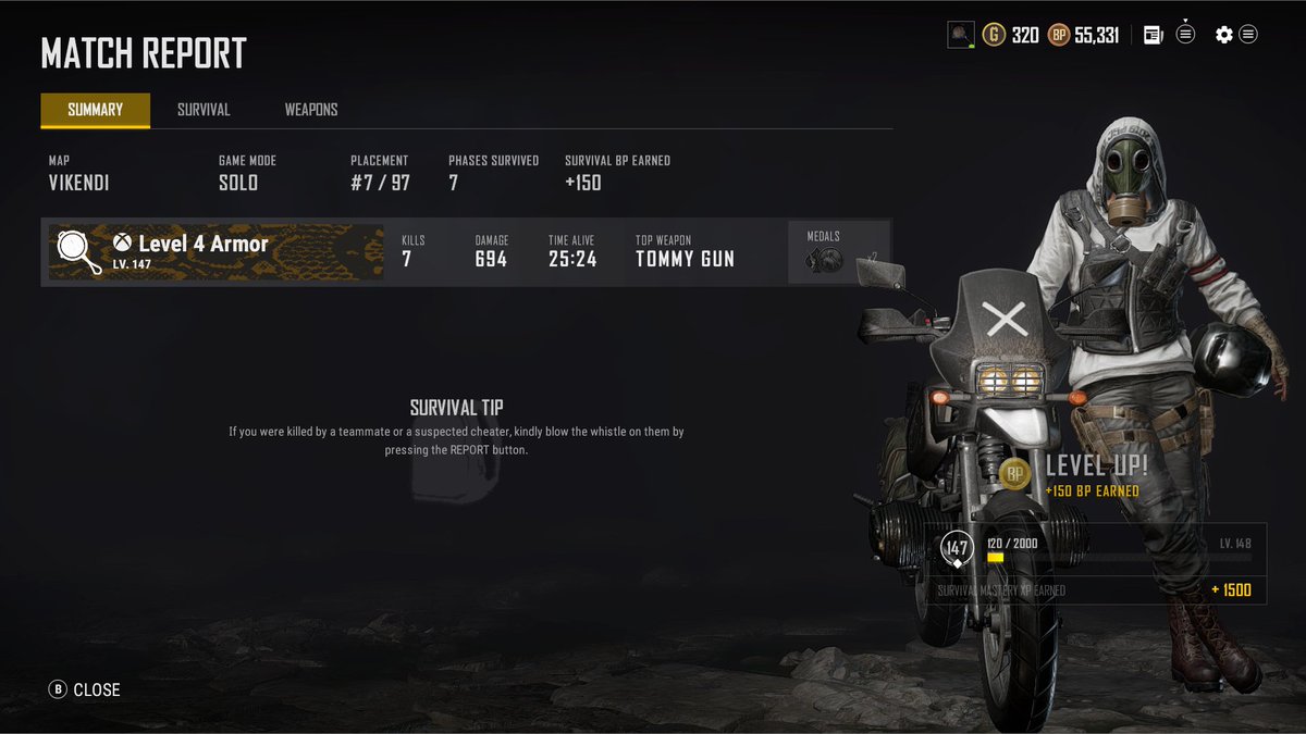 Level4Armor's tweet image. #PLAYERUNKNOWNSBATTLEGROUNDS #XboxShare