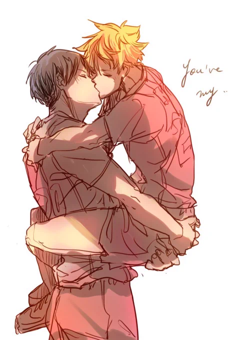 #今年の4枚 
私的に気に入っているやつ。。。
来年も変/人コンビや影日を描きたいです!! 