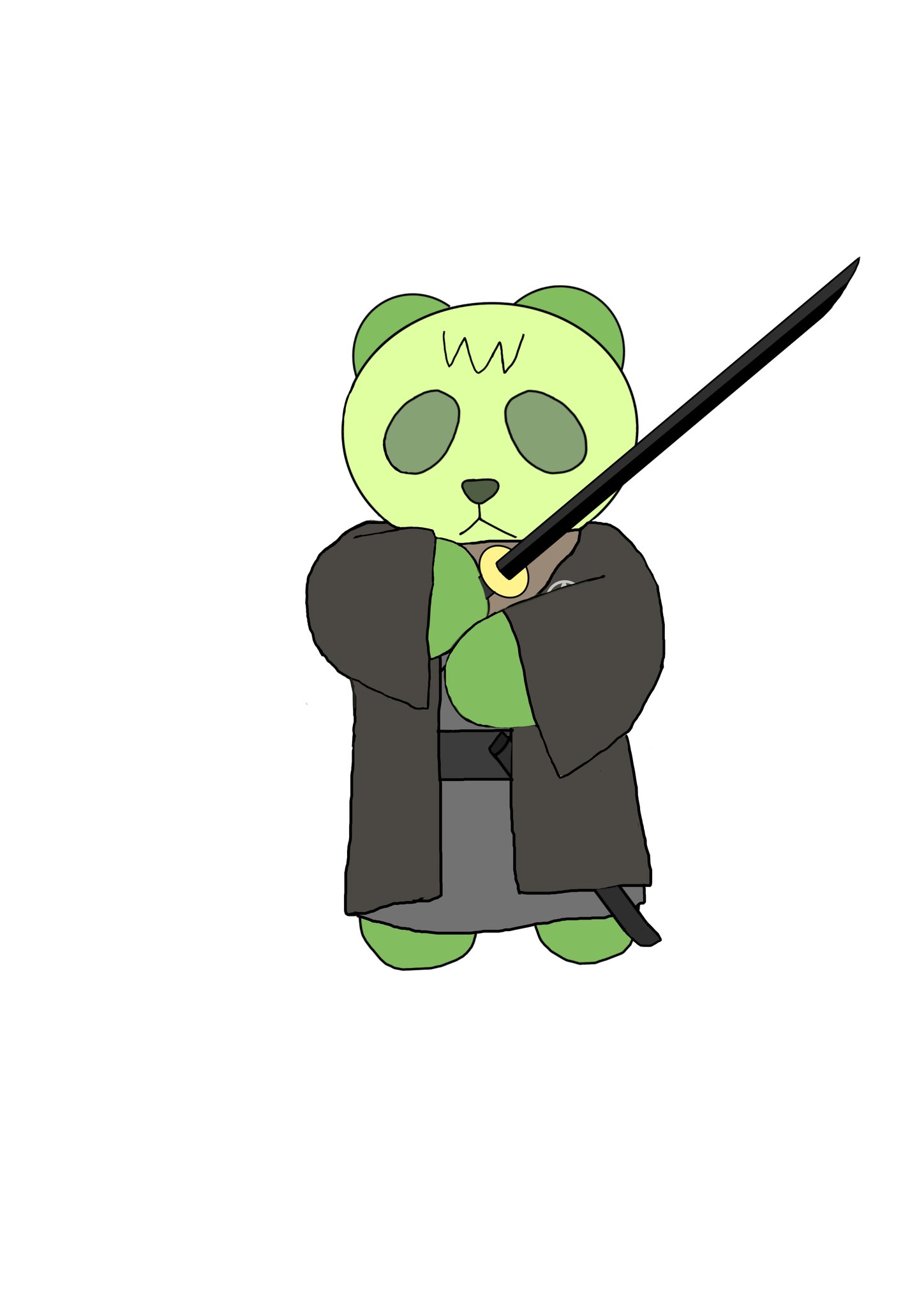 見習い絵描き Nico Nico パンダ Twitterのアイコンのイラスト 知ってる人は少ないと思いますけど このキャラ絵は必殺仕事人の中村主水さんの衣装をまんま着せてそれっぽいポーズをとらせてるものです 裏話 絵描きさんと繋がりたい T Co