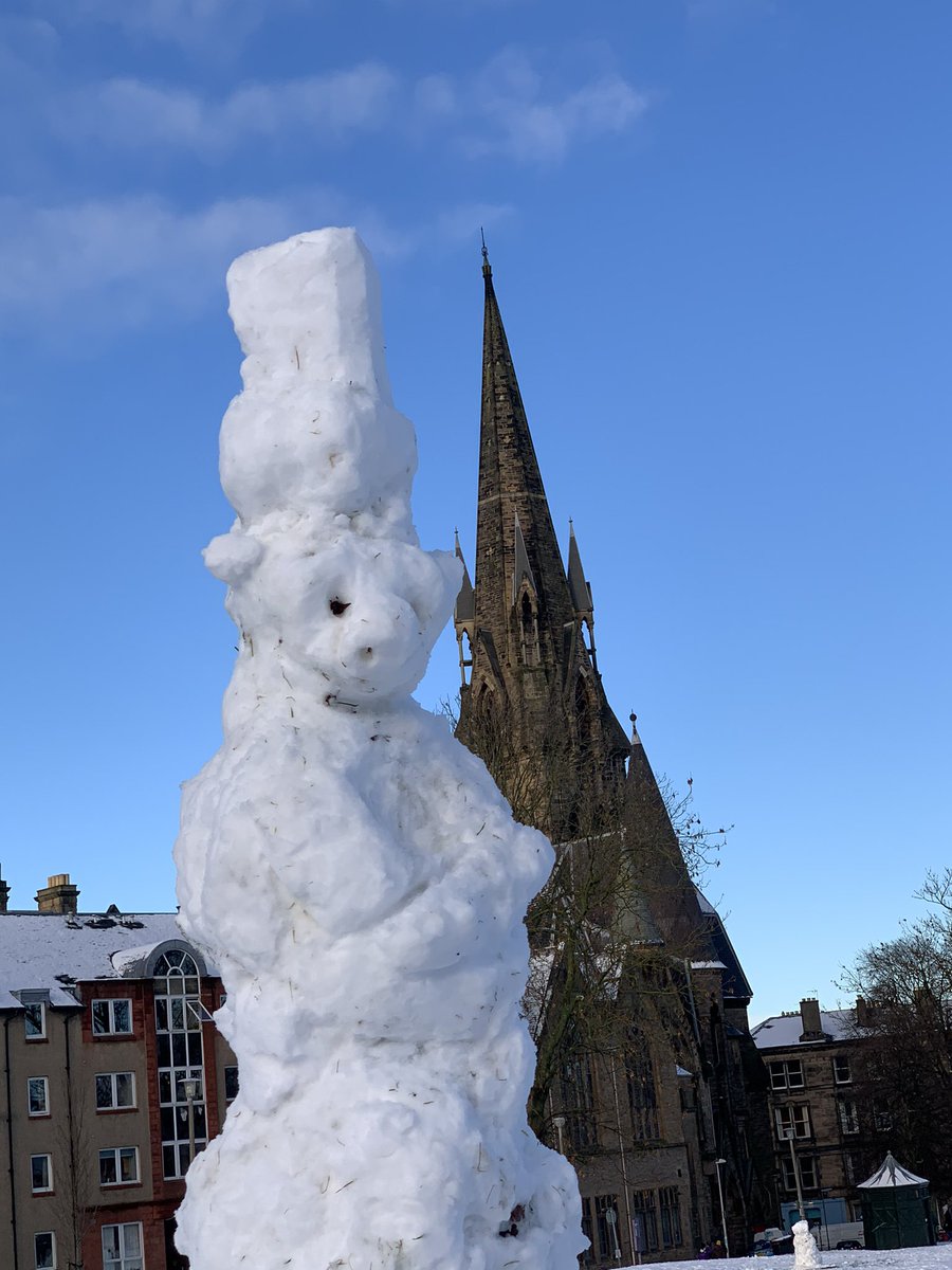 SNOWPEOPLE THREADTall snowpeople