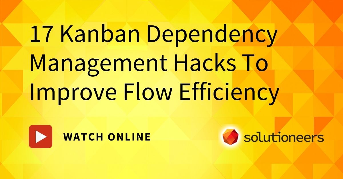 SolutioneersUK's tweet photo. 17 Kanban Dependency Management Hacks To Improve Flow Efficiency

Watch online: https://t.co/aUbPDiVqFJ

#developer #coding #programming #programmer #javascript #code #coder #webdeveloper #python #java #html #software #webdevelopment #technology #development #softwaredeveloper https://t.co/AvQACOqs6x