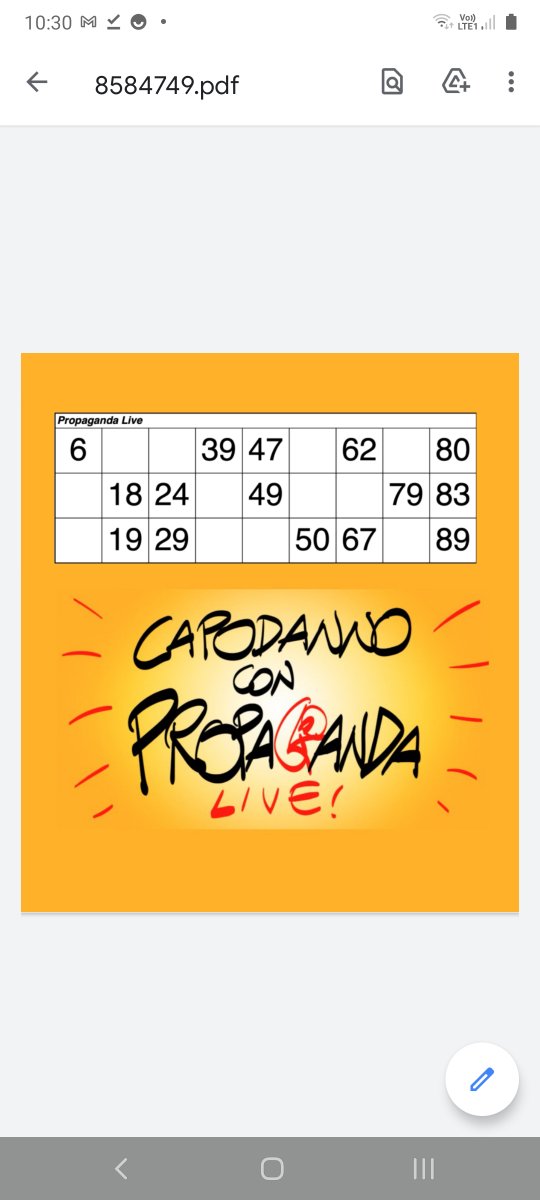 #propagandatombola #propagandalive 
Ci predisponiamo!
<a href="/welikeduel/">Propaganda Live</a>