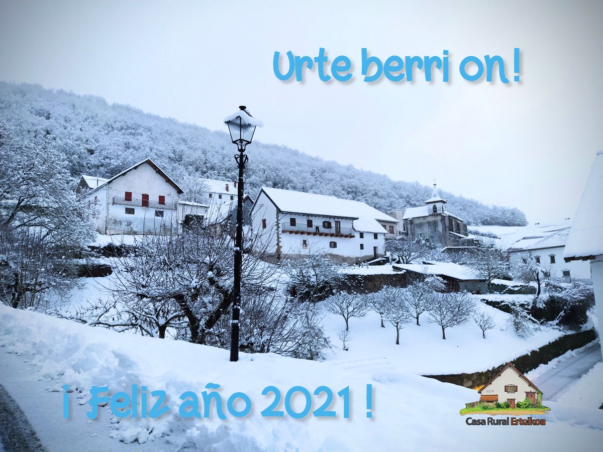 ❄️ Y para acabar el año, esta bonita imagen de Aria de hoy. Gracias a todos los que nos habéis visitado en 2020 y feliz año 2021!

Urtea akabantxan da, golaxe dago Aria orei. Esker mila bisitatu gituzienei ta urte berri on!! ❄️

casaruralerteikoa.com

#pirineo #iratiorreaga