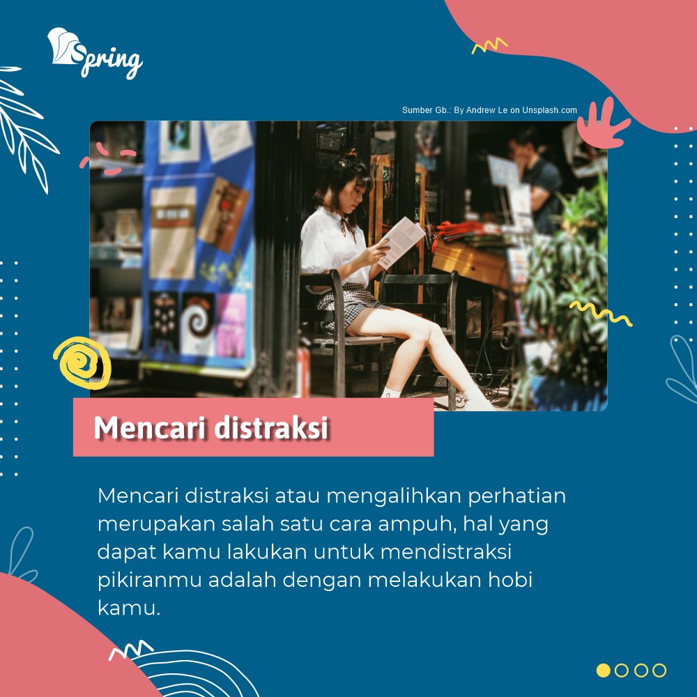 penerbitspring's tweet image. Siapa teman-teman Paus yang sering overthinking?
Kalian jangan sering overthinking berlebihan ya, itu gak baik untuk kesehatan.

Nih, Paus kasih tips supaya kalian bisa mengatasi overthinking🥺

#PenerbitSpring #myspringstory