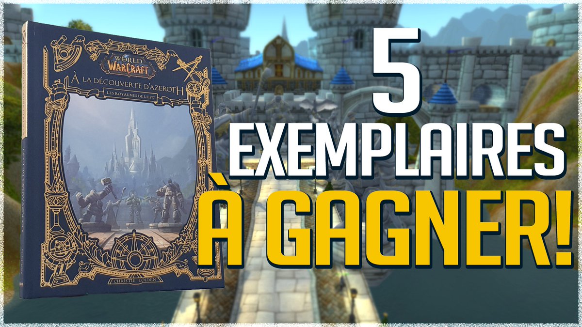 BigBad_Hater's tweet photo. 🎁CONCOURS🎁

Le livre À La Découverte d'Azeroth est sortie ! 
Et j'en ai 5 à vous faire gagner !

Pour participer : 
✅ Follow @BigBad_Hater 
🔄 RT ce Tweet !

Disponible ici : 
https://t.co/gLiW6dGCDp 

Maintenant, je suis incollable en LORE !😉
#paninicomics #worldofwarcraft https://t.co/MU6MMHtDtC