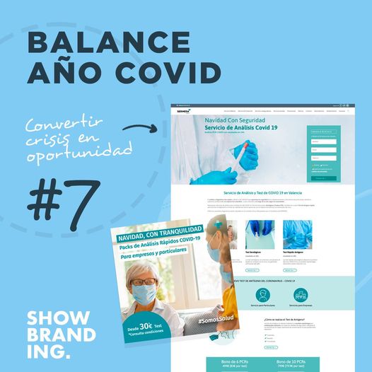 Balance del AñoCOVID (7). Convertir la crisis en oportunidad 🔝.

Con SERMESA hemos aprendido cómo una empresa puede convertir en oportunidad una crisis sanitaria ofreciendo servicios específicos para nuevas necesidades clínicas.
#Nuncadejemosdecomunicar #marketing #tuagencia360