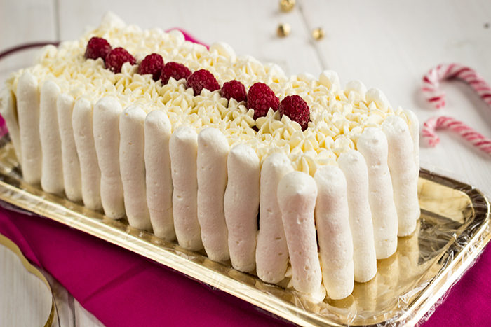 French Girl Cuisine Fr Buche De Noel Aux Framboises Facon Vacherin Glace Envie D Un Dessert Glace Pour Les Fetes Pourquoi Ne Pas Le Realiser Vous Meme On Le