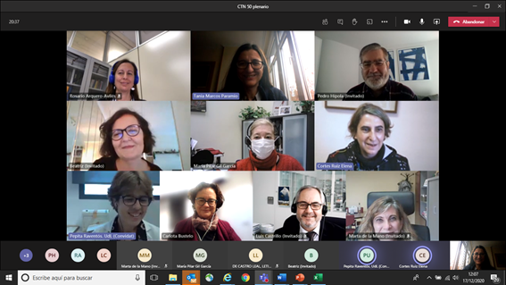 NormasUNE's tweet photo. Reunión anual del #CTN50 de Documentación que preside @BNE_biblioteca. Hemos analizado nuevos retos como los documentos en la nube, uso de #blockchain, gestión de riesgos o la preservación digital de contenidos. 
👉https://t.co/0EZKCGaVlw
#EstándaresUNE https://t.co/Q3jYCkXVF9