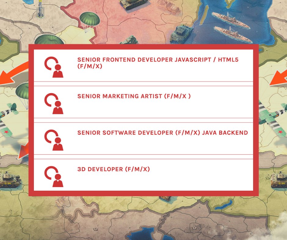 TwinHarbourInt's tweet photo. New year, new opportunities!
Check out our open positions and help us shape the future of our games 👉 https://t.co/7XJdI7T0Q5. 🎮👾
#Bytro #LTS #crossplatformgames #gamedevs https://t.co/LE6gyjsbZA