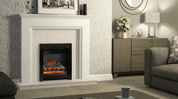 The 48" Westerdale timber surround is available in a stunning soft white painted finish. A beautiful piece of workmanship this timber surround is a great statement, representing timeless quality, taste and class.
