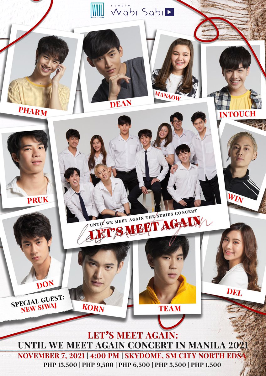 WULofficialph's tweet photo. 1/5

Mark your calendars as we celebrate the 2nd Anniversary of the airing of Until We Meet Again The Series, together with Pharm, Dean, Intouch, Korn, Win, Team, Manaow, Pruk, Del and Don with the special participation of Director New Siwaj! https://t.co/zGSxcnmfYJ
