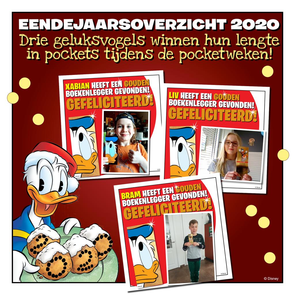 Blijkbaar ben ik niet de enige geluksvogel. Deze bofbipsen hebben dit jaar ervaren hoe het is om MIJ te zijn! In het Eendejaarsoverzicht (van mijn akelige neef) lees je er meer over: donaldduck.nl/eendejaarsover…