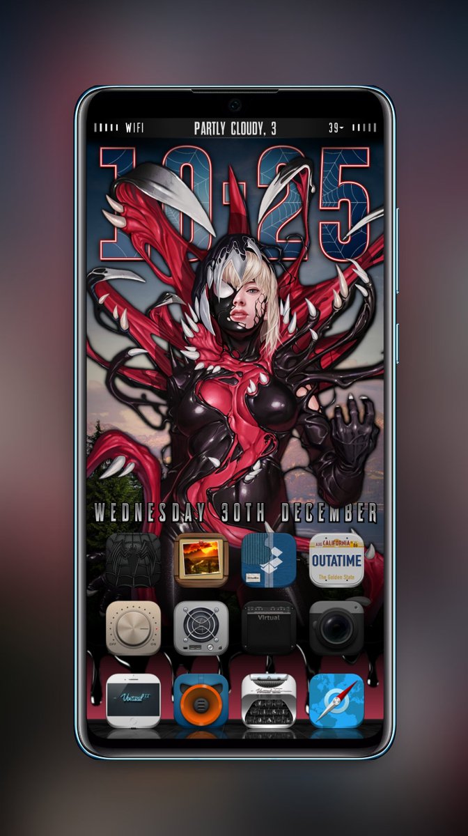 spencerdawson3's tweet photo. Midweek screenie.
Klwp.
#Virtual2 icons by @JedEye81
Credits where due for the rest. https://t.co/9Ubftr1KB4
