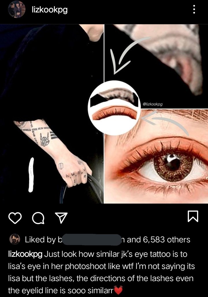 jks eye tattoo is lisas eyeTikTok Search