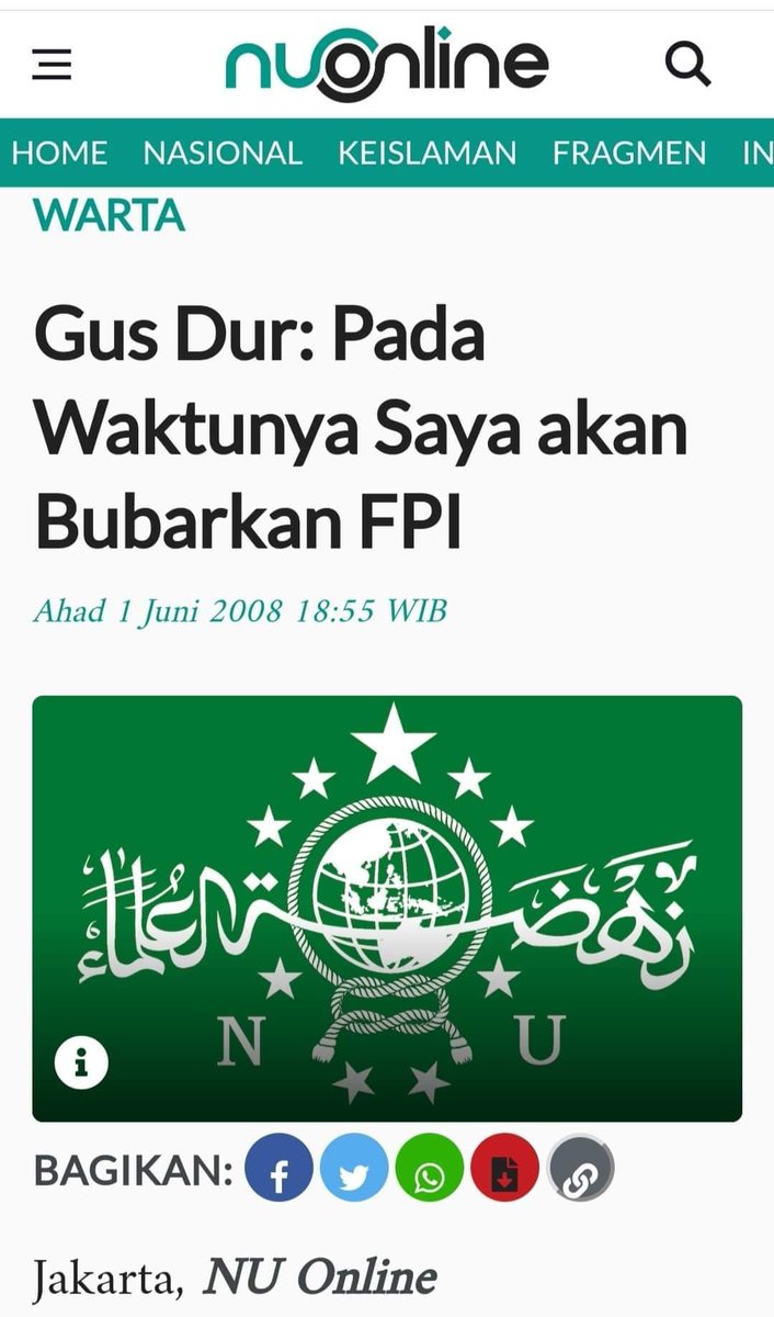 hhsahal's tweet photo. Butuh waktu 12 tahun utk memahami Gus Dur 😁 https://t.co/PX8SVrwsAR