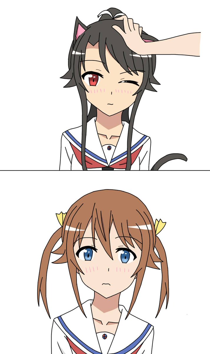 あっかー 描き納めミケシロ なんで猫耳はやしたんやろ 可愛いからまぁ いいか 今年はデジタルでイラスト描き始めたり はいふりのイラストとが伸びたりあと 感想とかも結構貰えて嬉しかった 来年ものんびりイラスト投稿するのでよろしくお願いします
