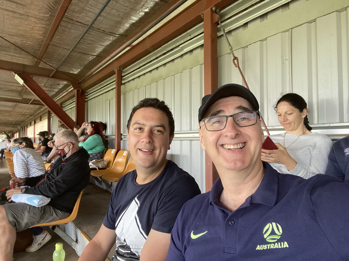 RicardoPiccioni's tweet photo. Indeed, what a match! Brilliant hat-trick from the legend @Mheyman23 and great display from debutant #FootballFern Paige Satchell, already a fan favourite. Super way to spend a summerβs evening with my old @footballnsw mate @Shane_Merry85. Go United! @CanberraUnited @FootballAUS https://t.co/nk0OgXXm9C