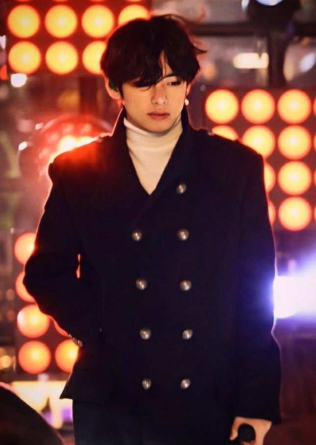 The guy with long Black Coat 