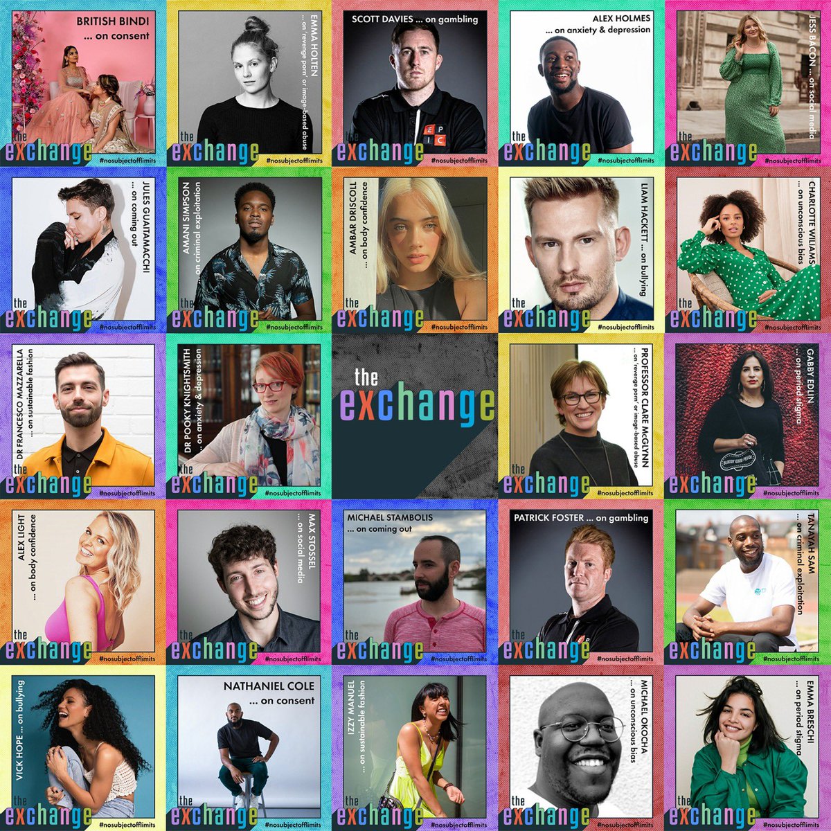 As 2020 draws to a close we wanted to say thank you to our incredible guests for joining us to discuss so many so-called taboo topics. More info  &amp; all the episodes can be found at jointheexchange.co.uk Wishing you a happy, healthy 2021 ✨😁 #pshe #education #edutwitter #edu