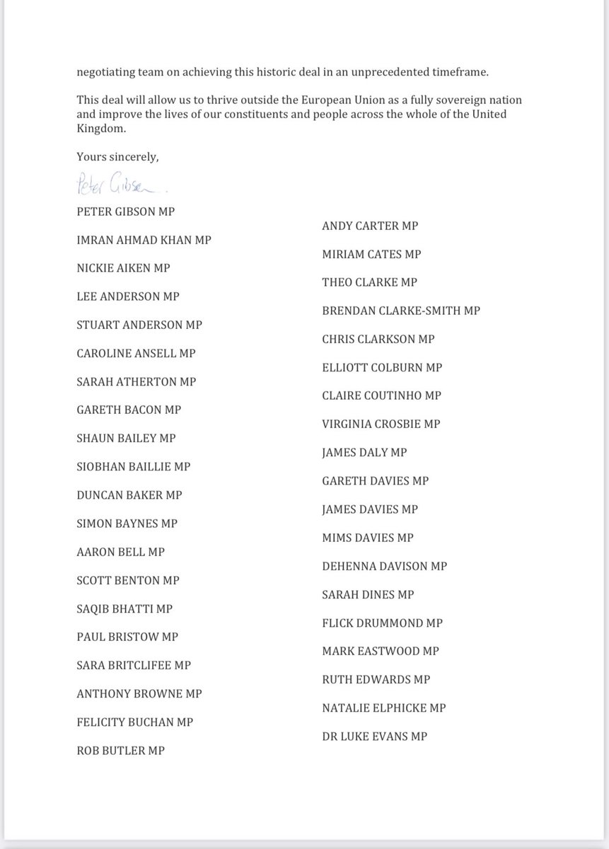Gibbo4Darlo's tweet photo. 🇬🇧Delighted that all #107 of the 2019 Conservative intake are backing @BorisJohnson today in delivering on our promises to the British People. #DealDone #PromiseDelivered 🇬🇧 https://t.co/h6dIXXVvbd