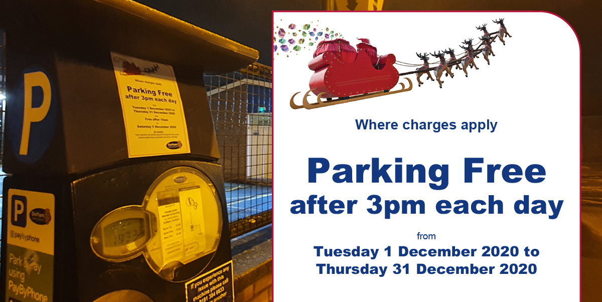 DurhamCouncil's tweet photo. Don't forget our 'FREE after 3' parking offer. This allows you to park FREE after 3pm every day in council owned car parks throughout this month. (Does not apply to our park and ride sites) #FreeAfter3 More info: https://t.co/2NSpzeeWhe https://t.co/xCERTx6CjD