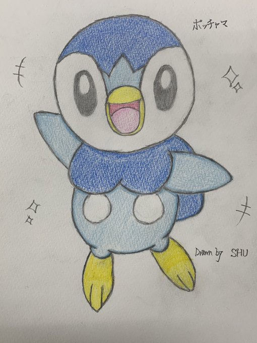 ポッチャマのtwitterイラスト検索結果