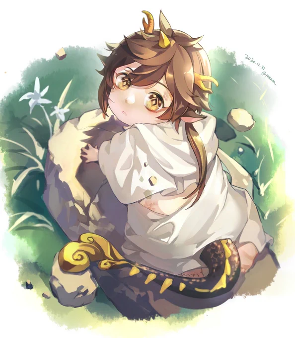 #鍾離生誕祭2020
钟离先生1岁生日快乐!???(其实是6001岁? 
