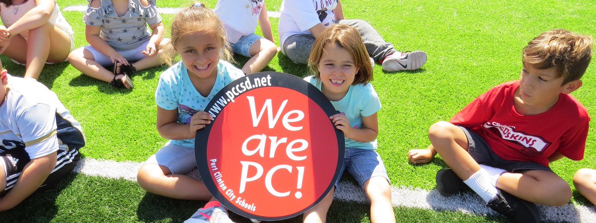 Committee500's tweet photo. 29 schools in Ohio have R*dskins as their nickname; a dictionary-defined racial slur.

This is Port Clinton City School District’s nickname and logo for its schools.

Their slogan is: We are PC! 🙄

#notyourmascot #thetimeisnow #makethechange #changethename #wednesdaythought https://t.co/8IP0hpR4f0