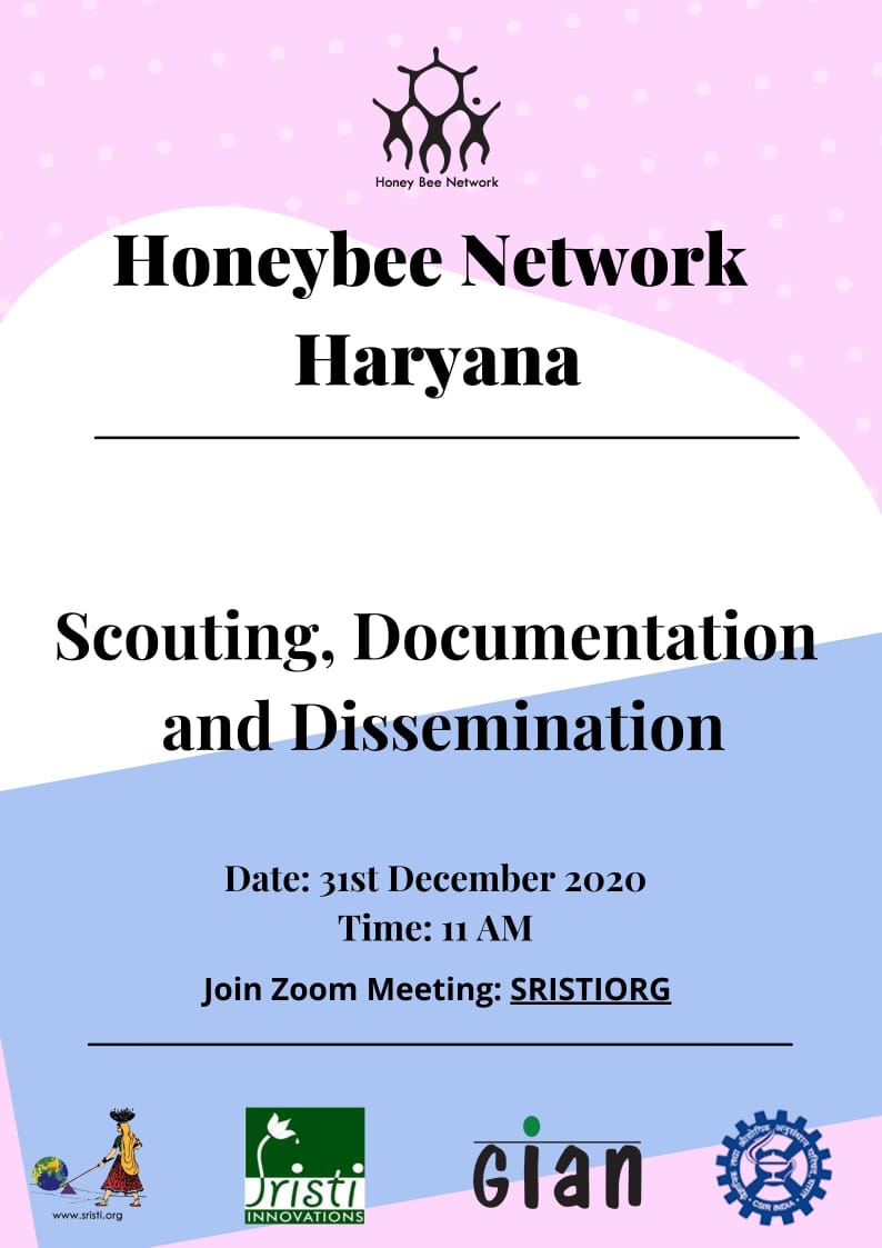 SRISTIORG's tweet photo. SRISTI ORG is inviting you to a scheduled Zoom meeting.

Time: Dec 31, 2020 11.00 AM India

Join Zoom Meeting
https://t.co/j2g7qf5iWC

Meeting ID: 728 490 8756
Passcode: innovation

@honeybeenetwork @HBNconnect @Gian_innovation @CSIR_IND @anilgb @chetanvpatel https://t.co/HtEeAQJjhz