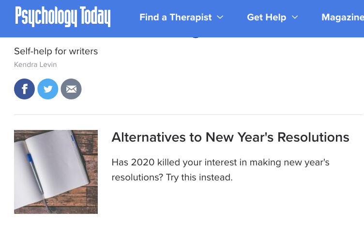 Kendra Levin (@kendralevin) on Twitter photo If #NewYearsResolutions are sounding WAY too daunting at the end of 2020, here are some alternatives in my latest piece for <a href="/PsychToday/">Psychology Today</a>: psychologytoday.com/us/blog/the-he… If #NewYearsResolutions are sounding WAY too daunting at the end of 2020, here are some alternatives in my latest piece for <a href="/PsychToday/">Psychology Today</a>: psychologytoday.com/us/blog/the-he…