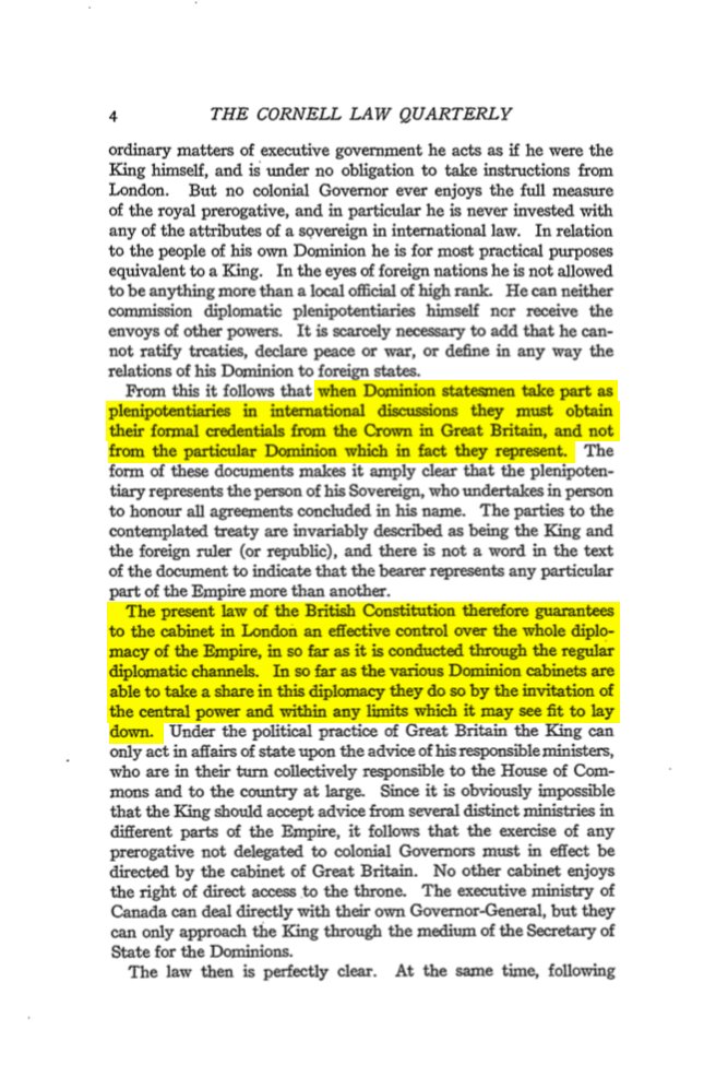 9 of 37Canada was to be the model.It had gained Dominion status in 1867.This meant Canada governed itself internally, while Britain ran its foreign policy.Canadians remained subjects of the British Crown.The same deal was now offered to other English-speaking colonies.