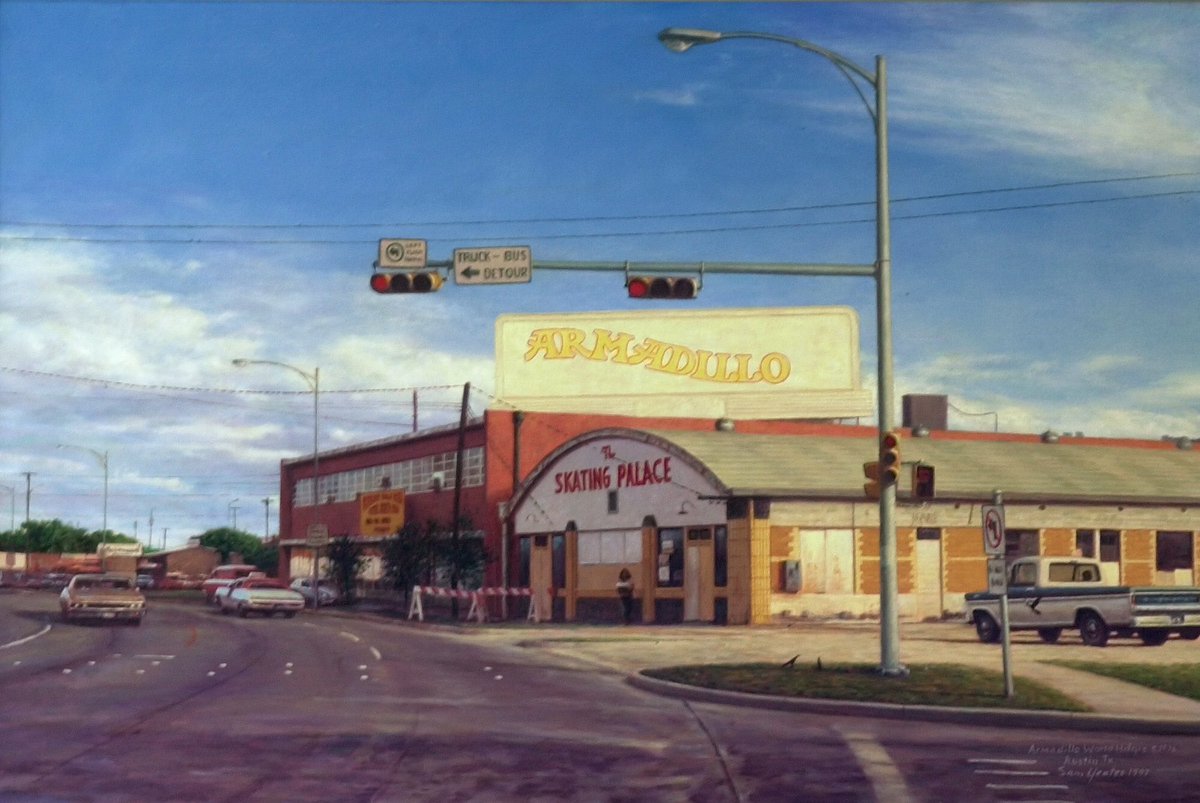 The Vulcan closing made way for the Armadillo World Headquarters which is a venue that was created by Eddie Wilson out of an old Armory tucked behind a skating rink. There is too much history in this venue alone to get into it all here...