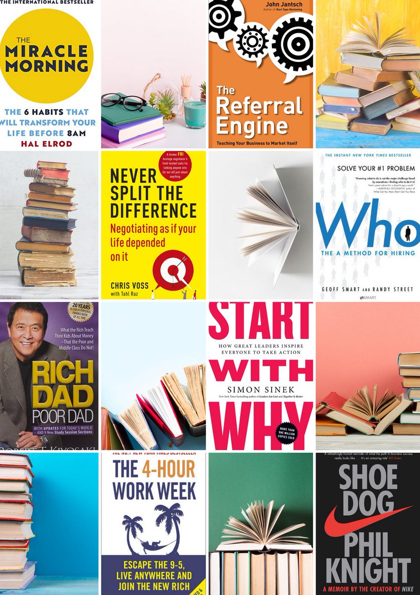 "Never stop learning because life never stops teaching"
Here's just some of the titles we will review in BookCLUB 2021.
#learning #cpd #businessdevelopment 

buff.ly/2KwTBNy