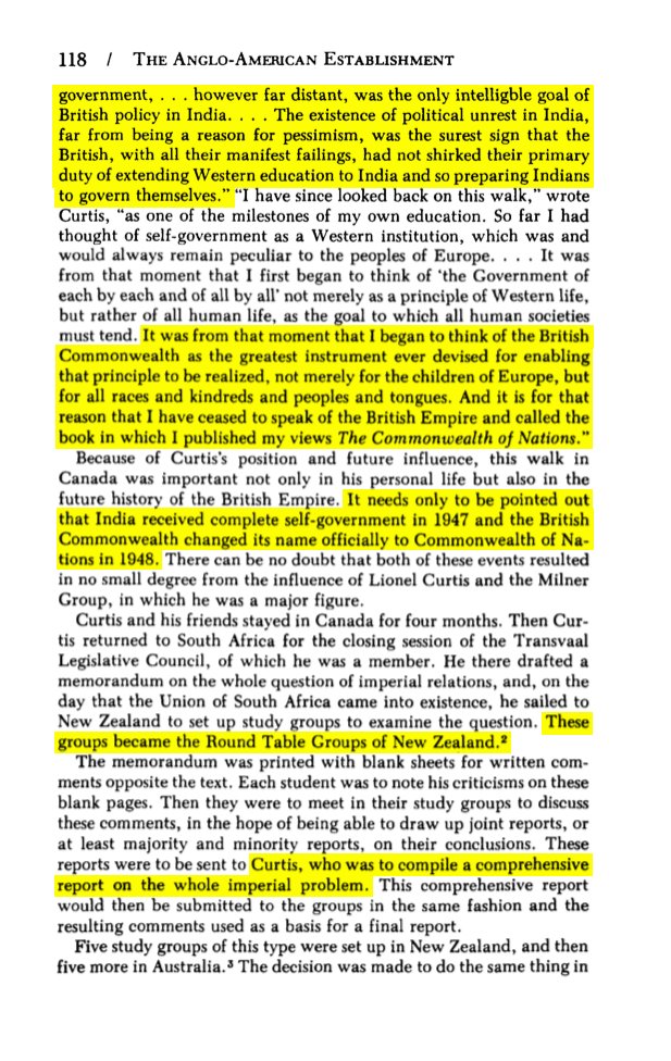 10 of 37The Round Tablers had to work quickly.War with Germany was expected.Britain needed to mollify the Dominions with self-rule, so they'd agree to provide troops in the coming war.Australia became a Dominion in 1901; New Zealand in 1907; and South Africa in 1910.