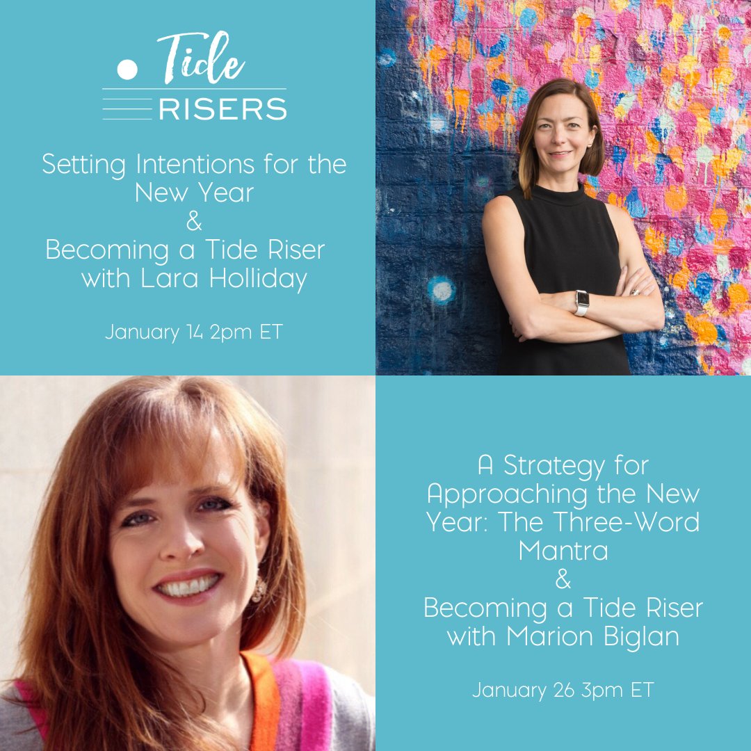 How will you do 2021? We welcome you to join us in the new year for our free, online webinars to help you get the new year started right and learn more about Tide Risers. 

wearetiderisers.com/2021-event-cal…
⁠
#wearetiderisers #opportunityknocks #2021 #goals #intentions #newyearnewyou