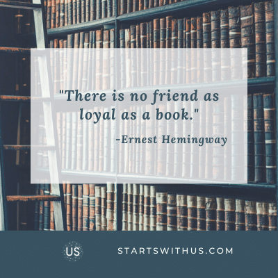 swuteam's tweet photo. "There is no friend as loyal as a book." 
-Ernest Hemingway https://t.co/niYDJQ4lgV