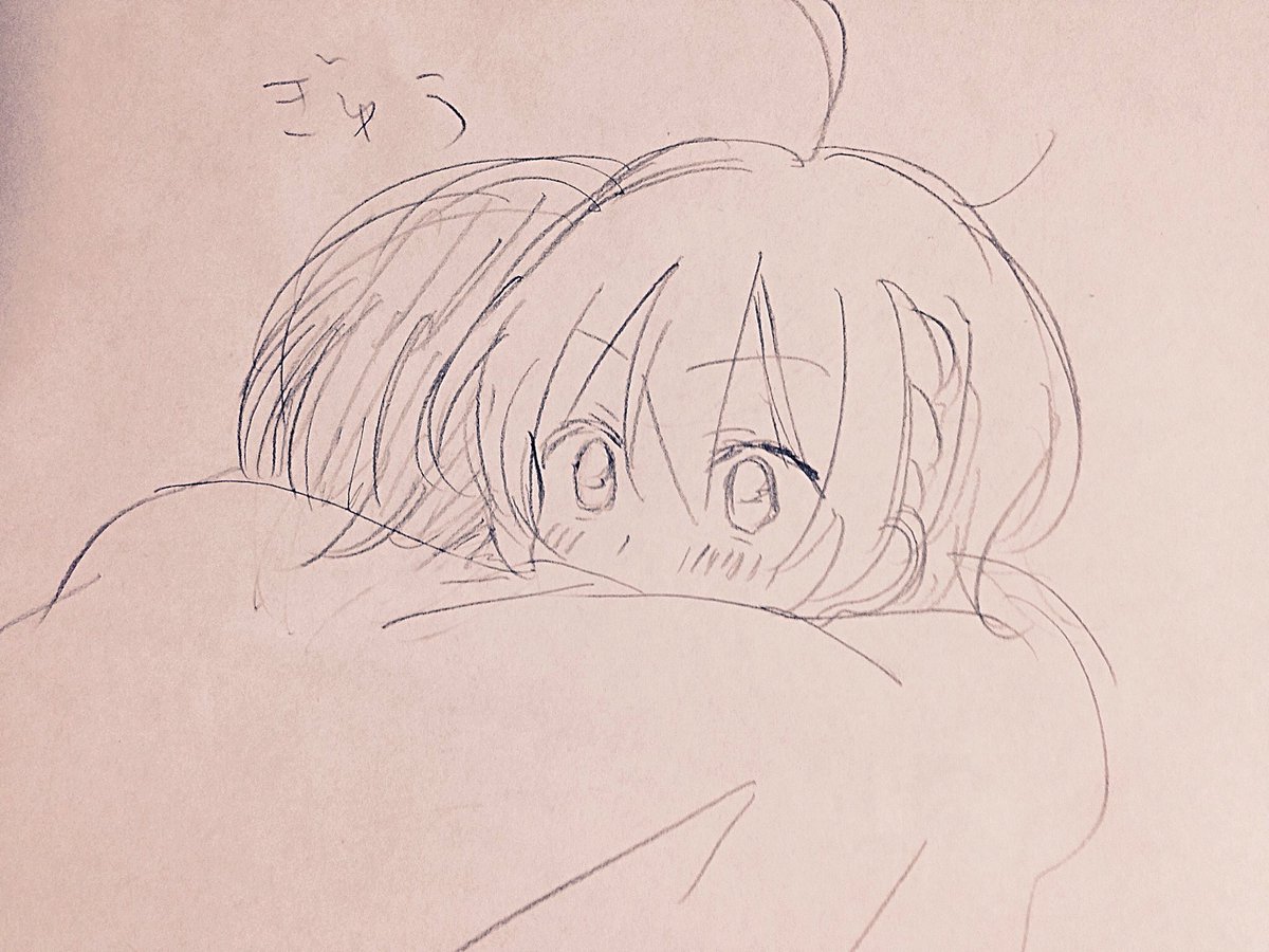 調子に乗ってめちゃめちゃ古い過去絵も載せちゃう。中学の頃はこの子らで自由帳が毎月一冊は消費されてたなあ 