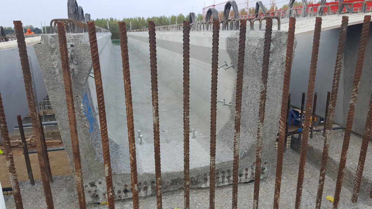 For example, a lot of precast beams come from Ireland, sometimes taking weeks or months to build. You can do the piling and built abutments whilst the beams are being fabricated concurrently, saving time. The quality is better controlled in off-site conditions.