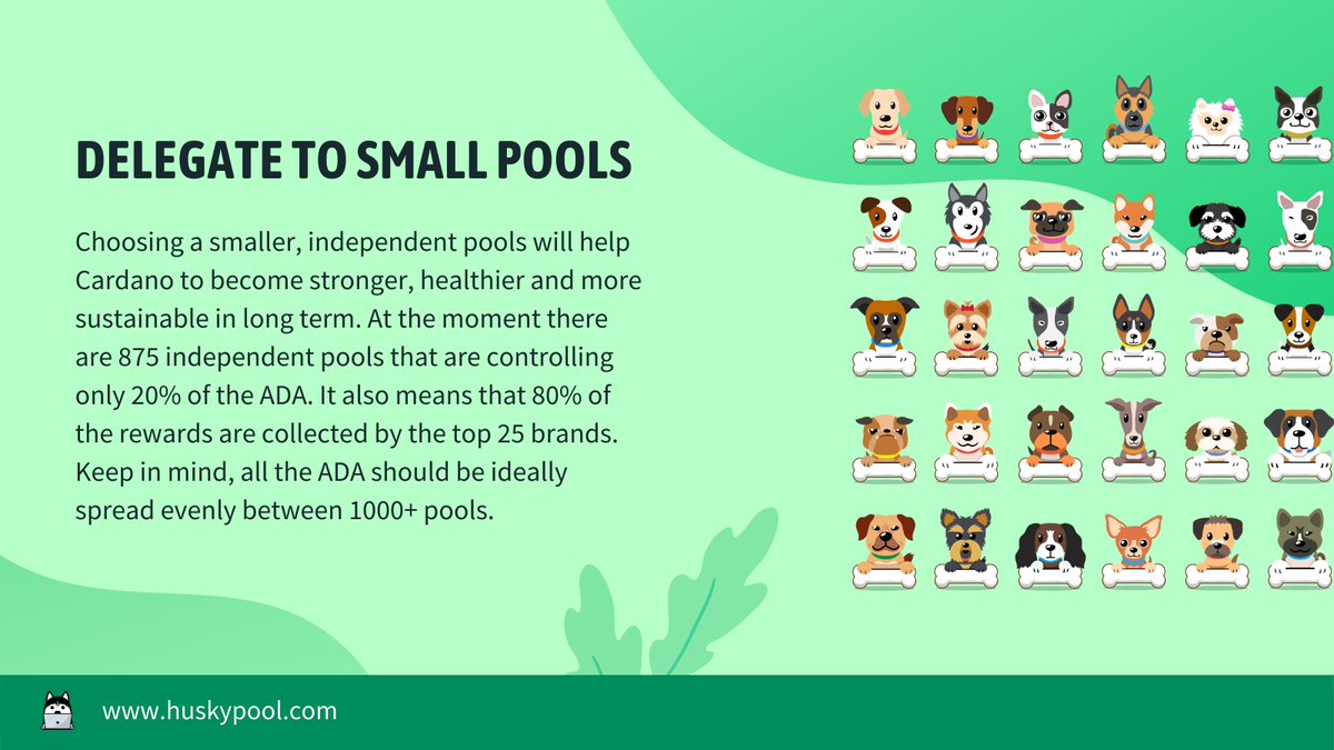 4/ Delegate to small pools