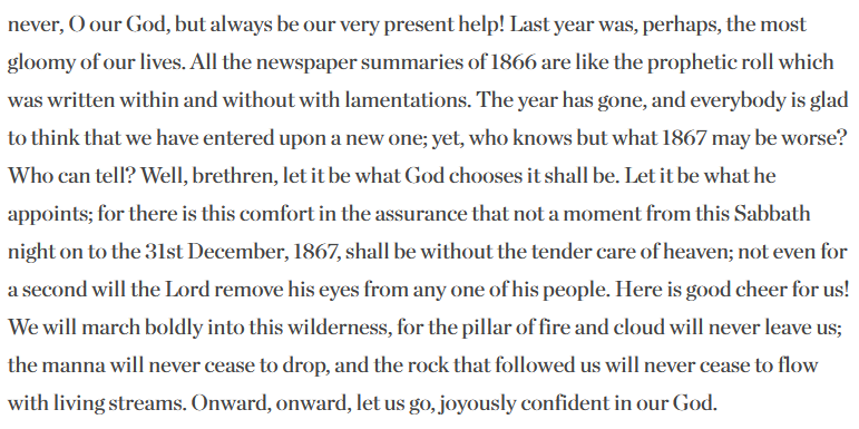 NateDavison_'s tweet photo. From a Spurgeon Sermon, preached January 6th, 1867 https://t.co/YfIbOzHnYl