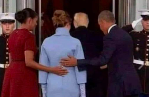 AuthorKimberley's tweet photo. Melania refuses to meet with Dr. Jill Biden and GOPers want you to think she's classy and elegant. https://t.co/LxquT19b6i