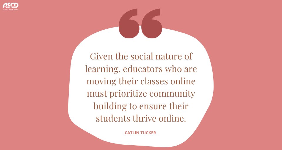 amgonza's tweet photo. Community building is a little thing that makes a huge impact on learning and growth. #maslowbeforeblooms #kidsdeserveit #remotelearning #teachingtidbits https://t.co/75Akpm9Xcp