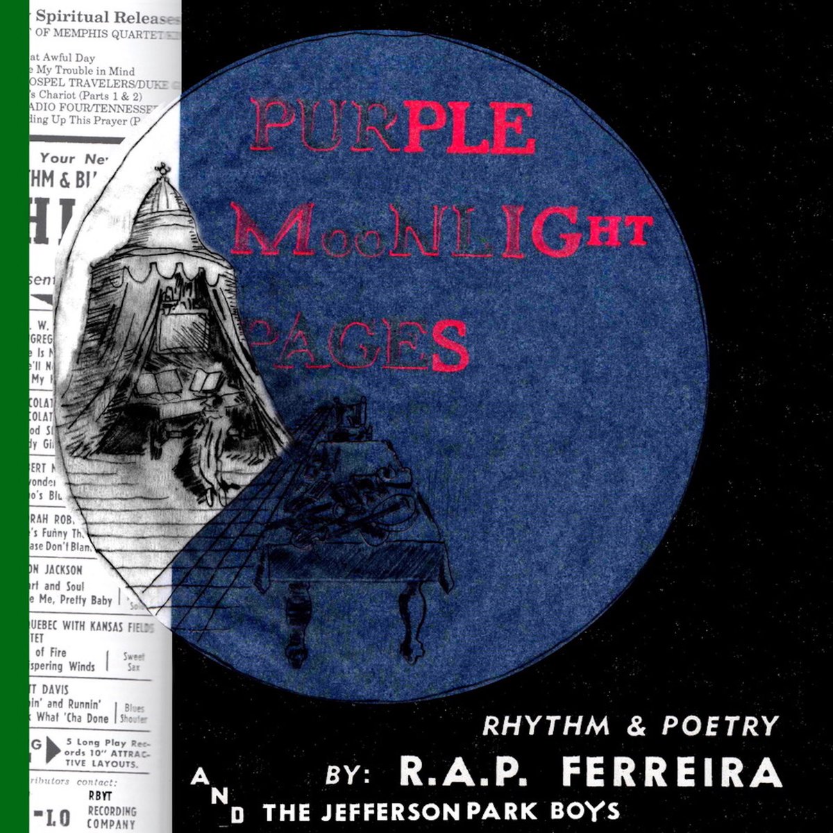 43. R.A.P. Ferreira - Purple Moonlight Pages (this record is just barely on the right side of too nerdy for jazz rap. A true backpack record, pretty far out in places, but a great headphone record)